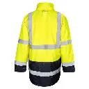 OXXA Alberto 0980 Parka Geel-Navy - Rugzijde.webp