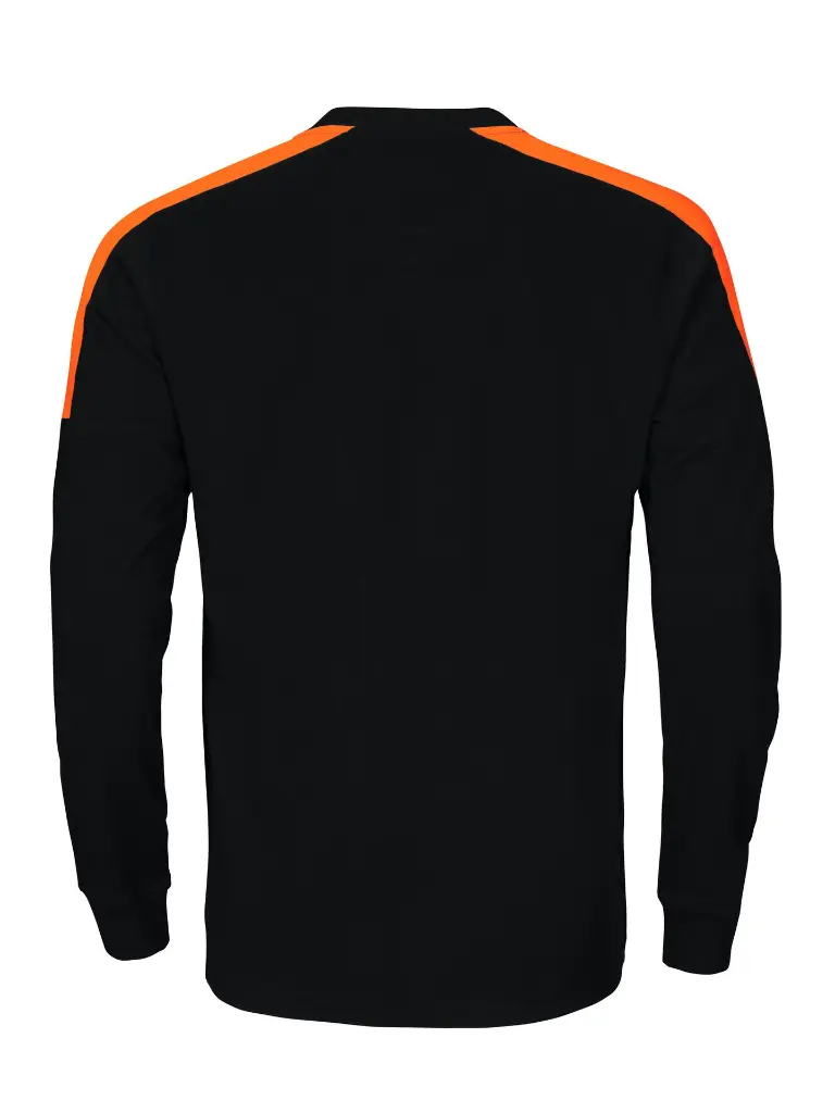642020_9917_T-Shirt_LM_Zwart_Oranje_Rugzijde.webp
