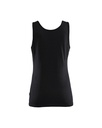 3512-1029 Dames Mouwloos Onderhemd Zwart - Rugzijde