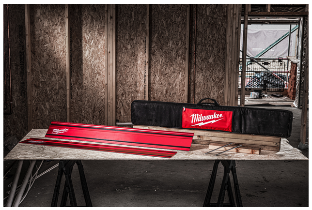 Milwaukee GR-KIT M18 FPS55. Geleiderail set 2 x GR1400, tas en connector voor M18 FPS552 - Uitgestald