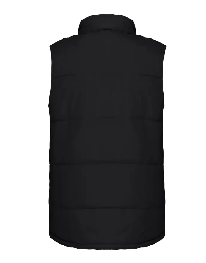 WK615 - Gewatteerde Bodywarmer Zwart - Rugzijde.webp