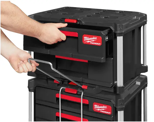 4932472129 - Milwaukee Packout Box 2-drawer - open sluiting.webp