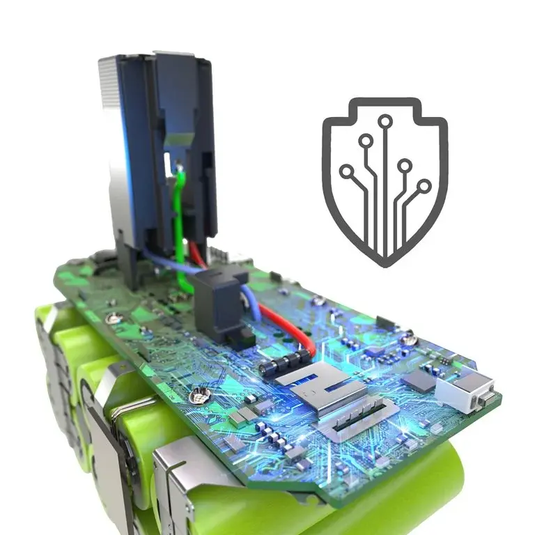 RB1850X2 - ONE+™ 18V 2x 5,0 Ah Lithium+ Accu - Technologie microchip.webp