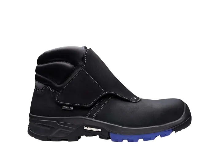 6B05-20 - ToWorkFor Fuel Zwart-Blauw Lasschoen - Zijkant.webp