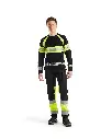 351010309933_HiVis_T-Shirt_LS_Zwart-Geel_Presentatie.webp