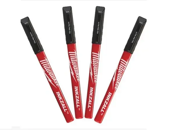 48223164 - Inkzall Markers met fijne punt zwart - 4st.webp