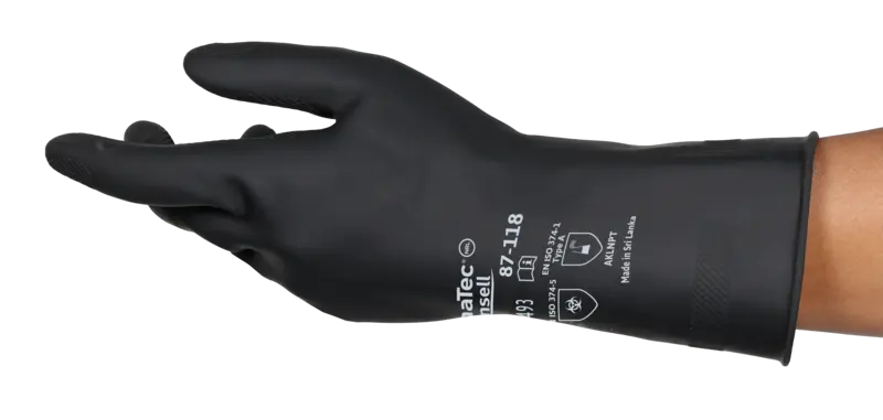 Ansell AlphaTec 87-118 Handschoen - In actie.webp