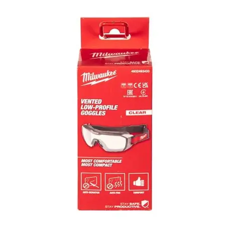 4932493433 - Milwaukee Low-Profile Goggle Helder - Verpakking.webp