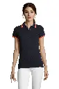 00578 Pasadena ladies Polo striped