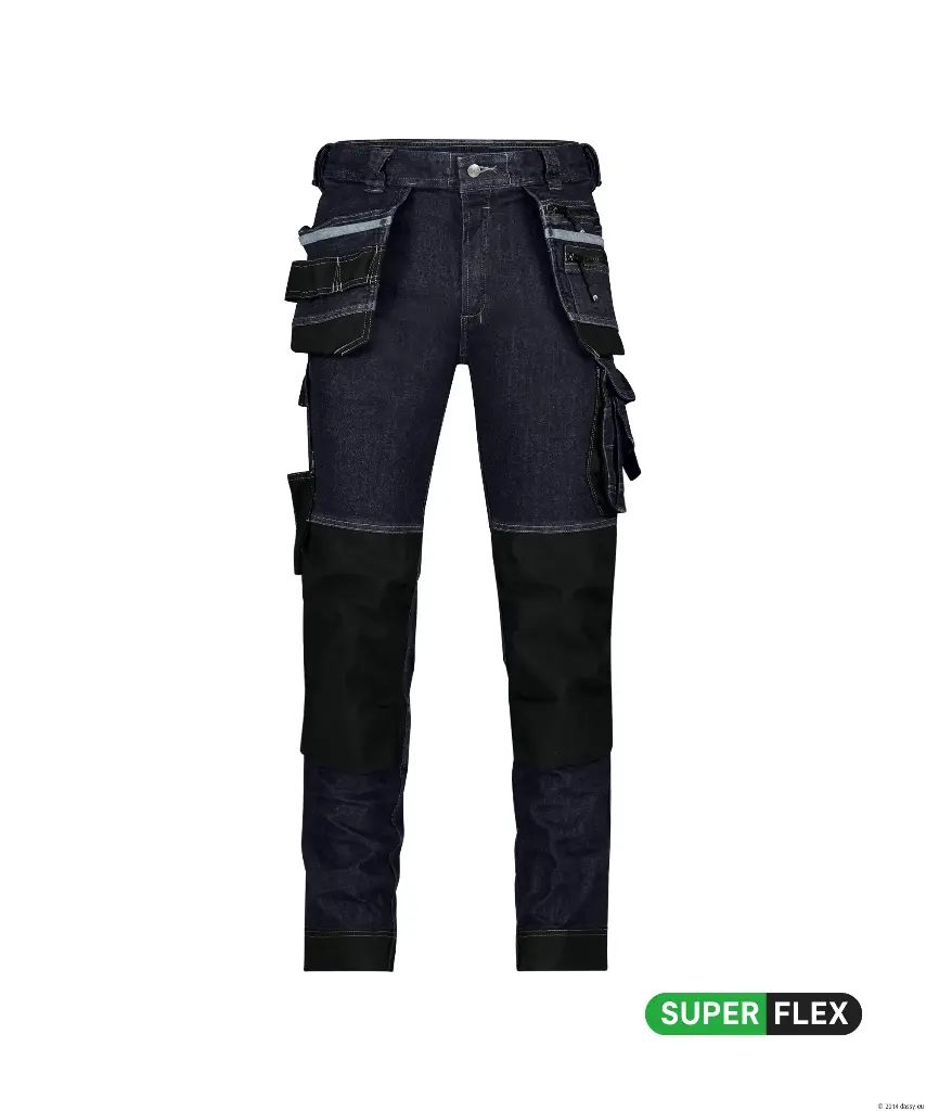 Melbourne Pocketbroek Denim