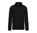 K487 - Zip neck sweater 300gr low shrink