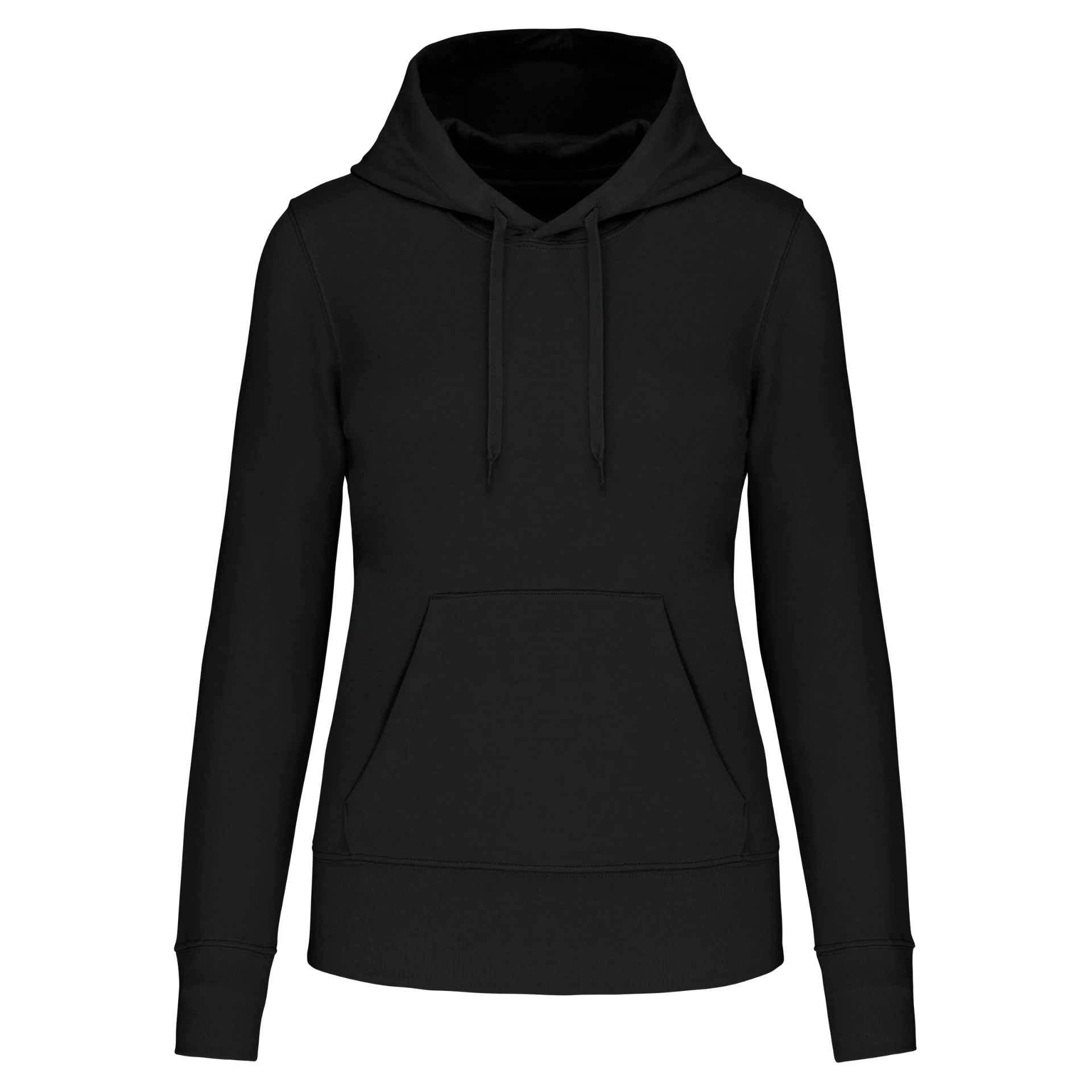 K4028 - Ecologische damessweater met capuchon