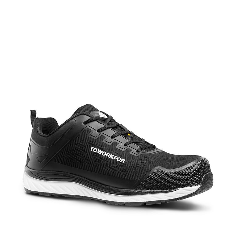 [TWF.SUSB.36] TWF Super Set Zwart Lage werkschoen S1P SRC ESD (36)