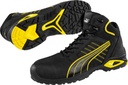 Puma Amsterdam Mid werkschoen Zwart-Geel S3