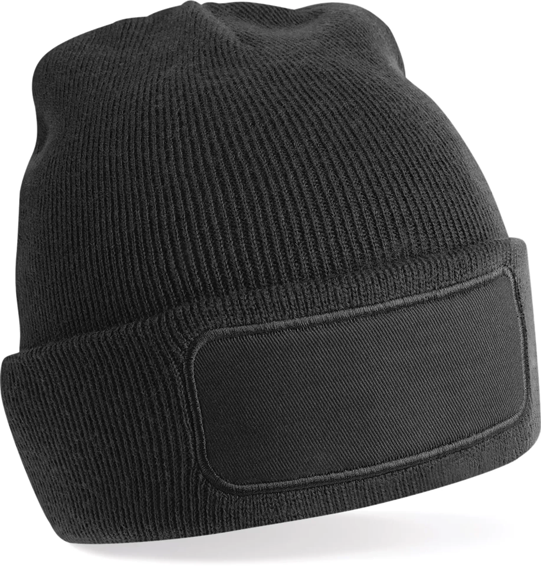 [B.B445.BL] B445 Printers Beanie muts (zwart)