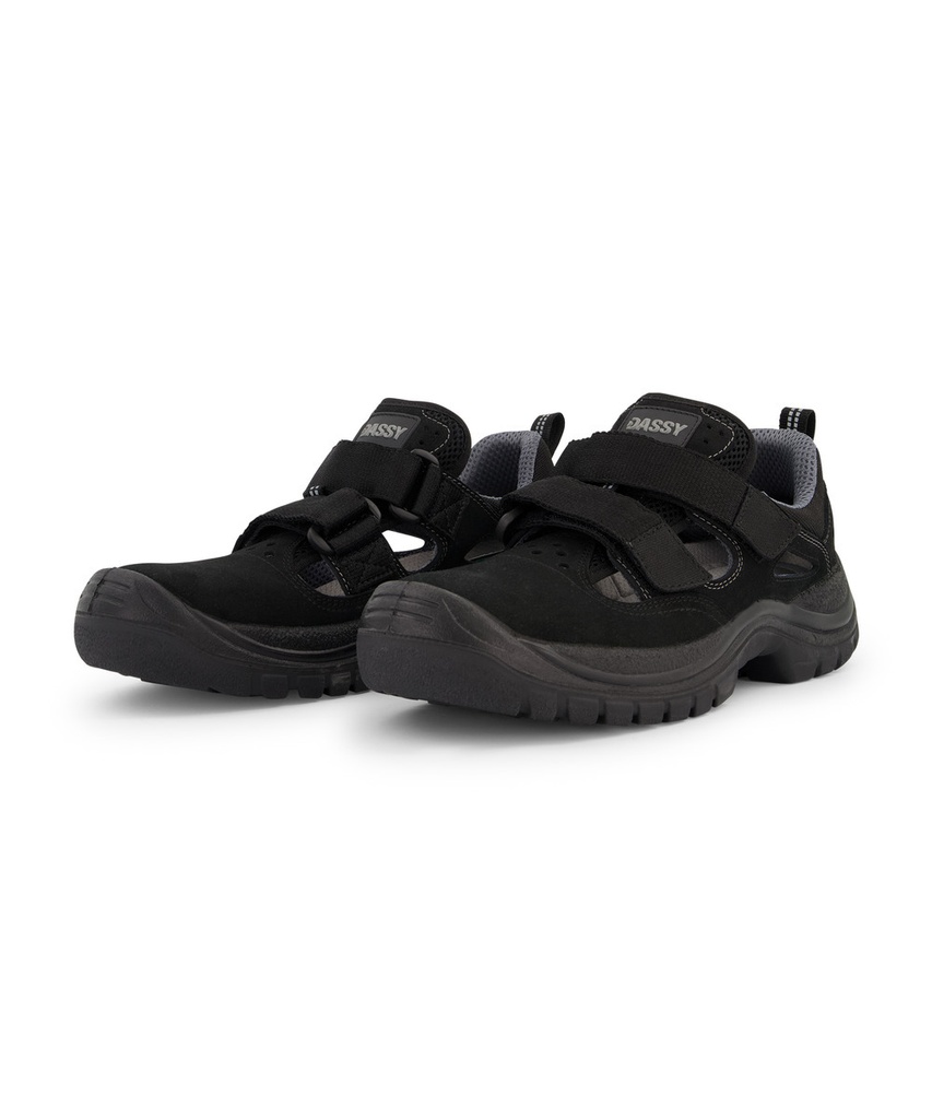 [DA.ACHI11.38]  Achilles S1PL FO Veiligheidssandaal zwart (38)