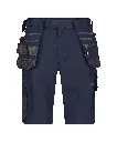 Aurax Full stretch short met holsters