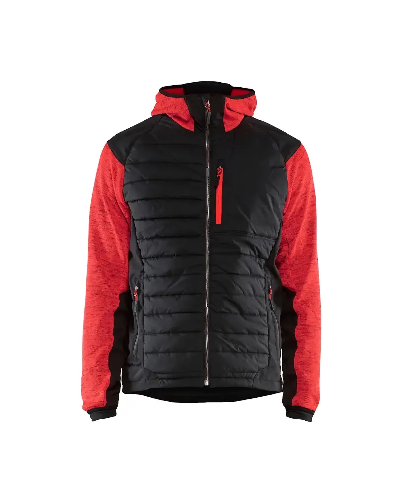 5930 2117 5699 Hybride Jacket Rood/Zwart