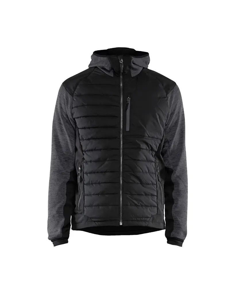 5930 2117 9899 Hybride Jacket Zwart/Donker Grijs