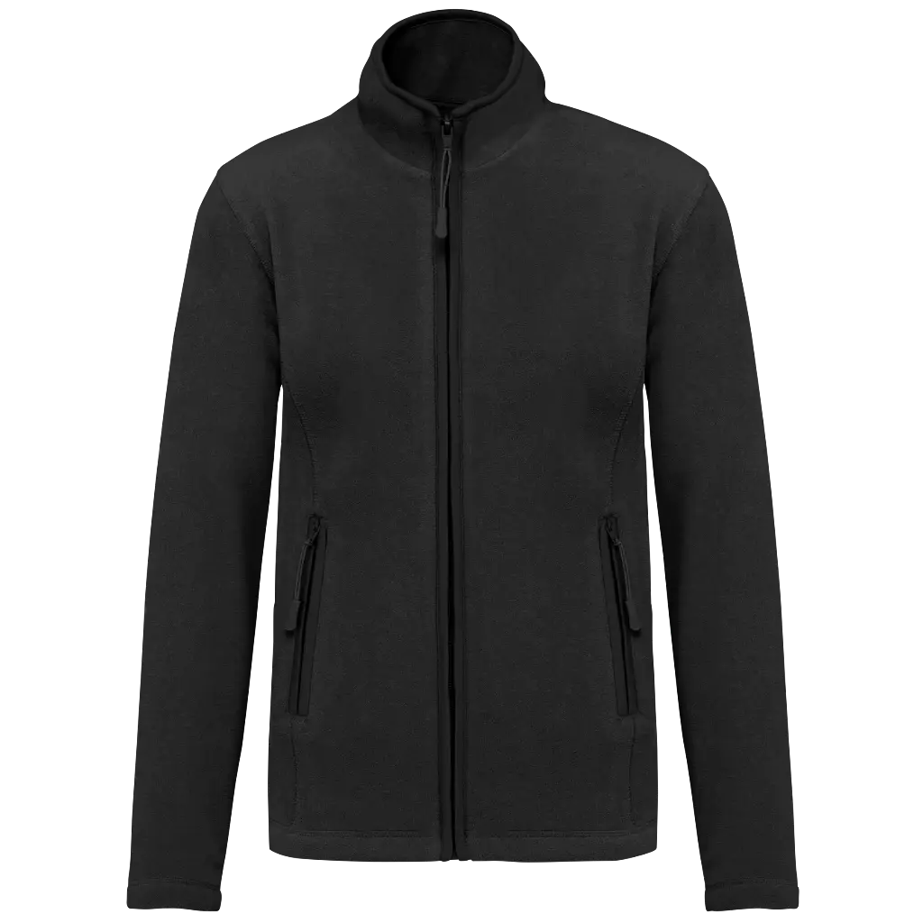 [K.907.BK.0] K907 Maureen Damesfleece Full Zip 300gr (XS, zwart)