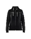 4974 2514 Dames Hoodie Sherpa Zwart