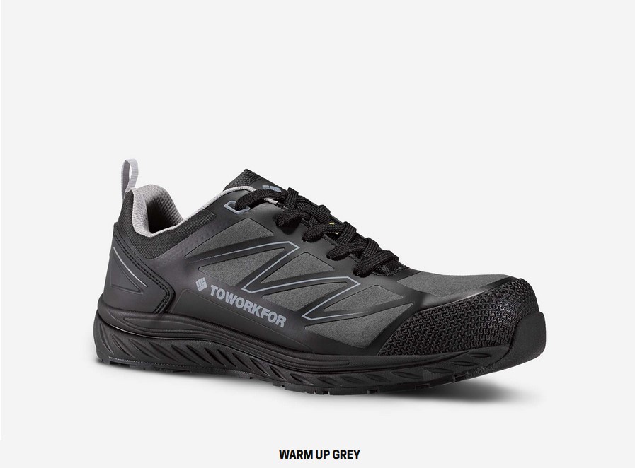 [TWF.WUZWA.36] TWF Warmup Grey lage werkschoen S3 (36)