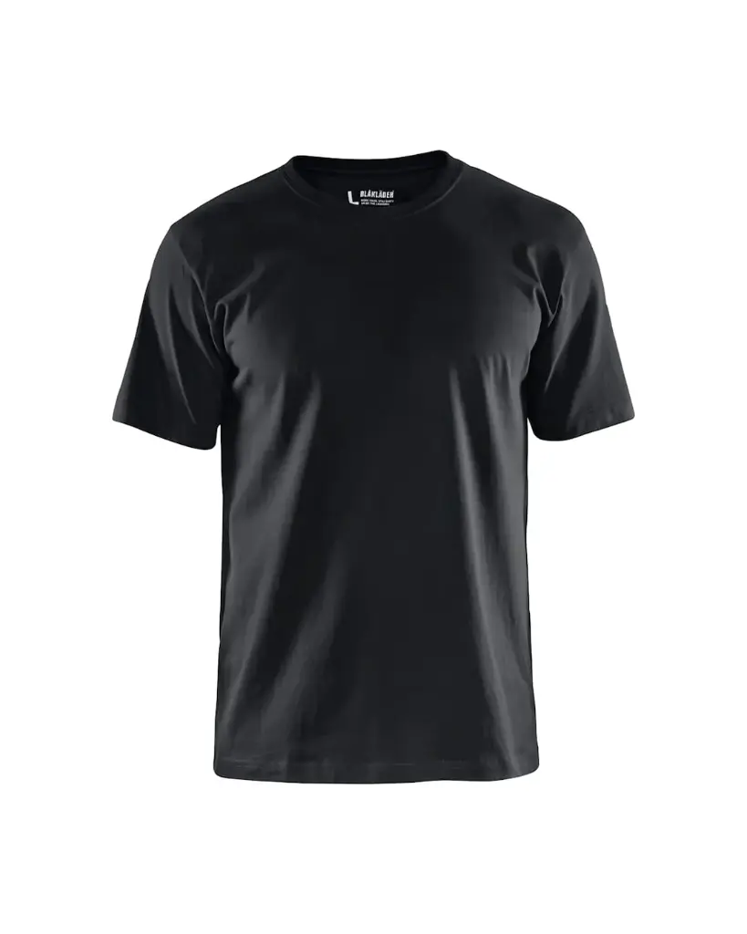 [3300103099000] 3300 1030 T-shirt 100% katoen 180gr (XS, 9900 zwart)