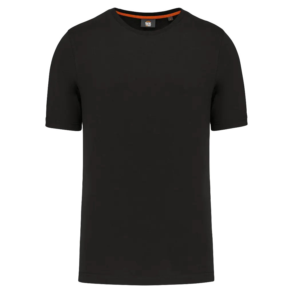 [K.WK302.ZW.0]  WK302 Duurzaam heren T-shirt ronde hals (XS, zwart)