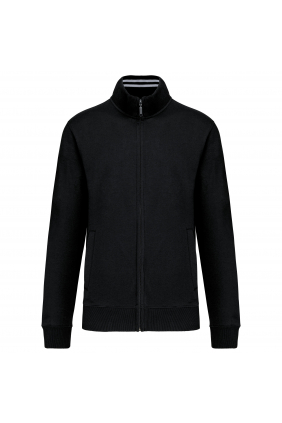 K456 - Herensweater met rits sweat jacket