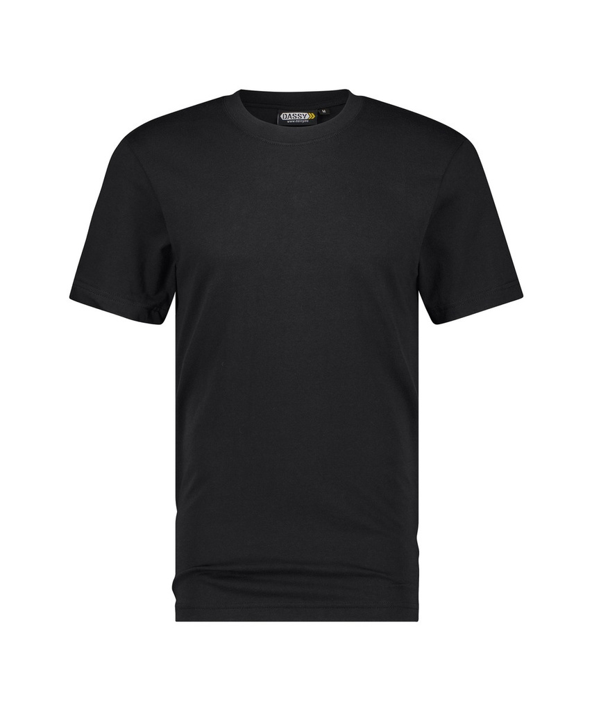 [DA.OSCA.ZW.0] Oscar T-shirt 180gr (XS, zwart)