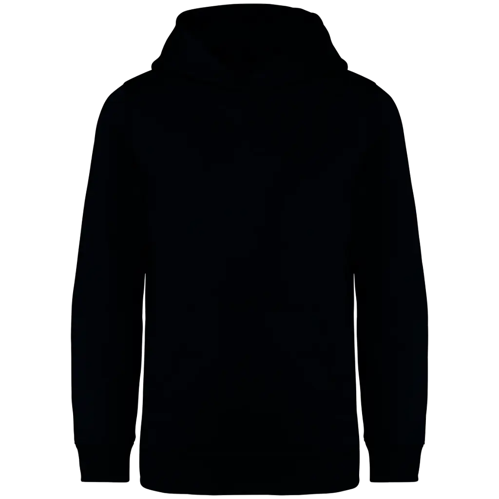 [NSP.NS404.ZW.1] NS404 Sweat-shirt écoresponsable à capuche enfant (4/6J, zwart)