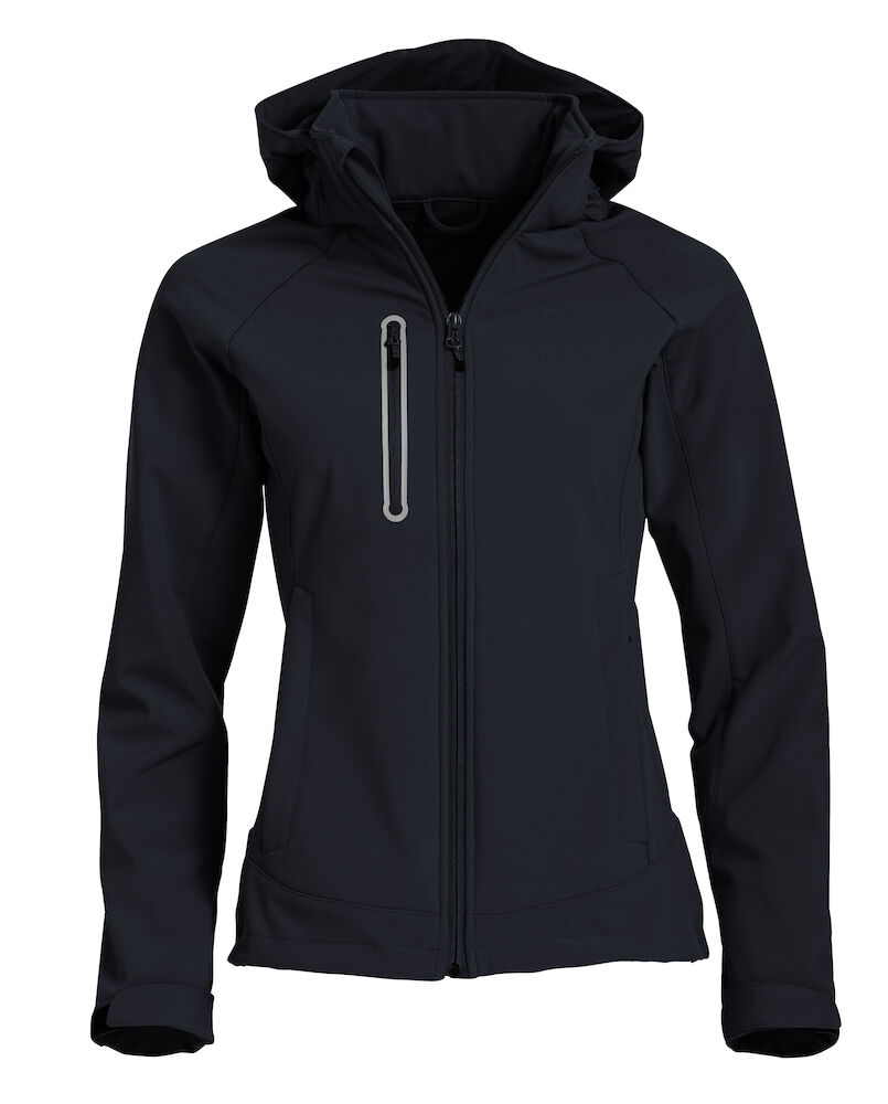 [CL.02092899.1] Milford 020928 Jacket Softshell Femme (S, zwart)