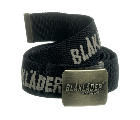 4003 Riem met stretch zwart