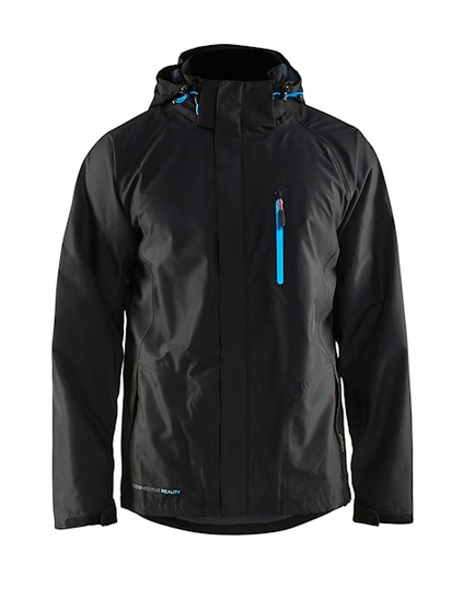 [486619489900.00] 4866-1948-9900 Casual regenjack zwart (XXS)