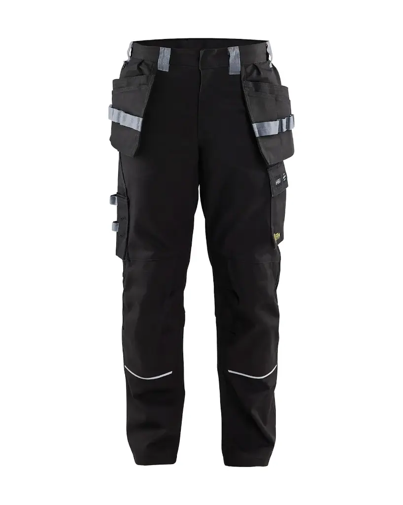 [146115169994044] 1461 1516 Vlam. werkbroek zwart-grijs (C44)