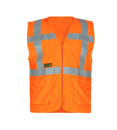 Malmedy FR Ast Hesje Oranje met rits