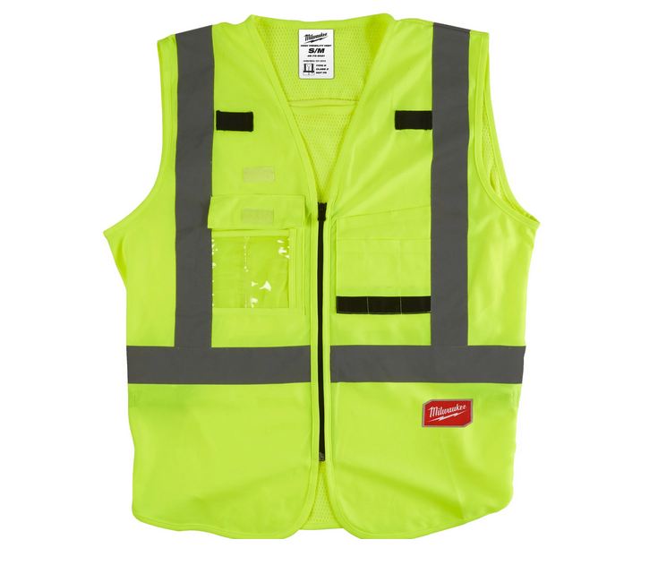 [MI.4932471889] Milwaukee Hi-Vis veiligheidshesje klasse 2 (S/M, fluogeel)
