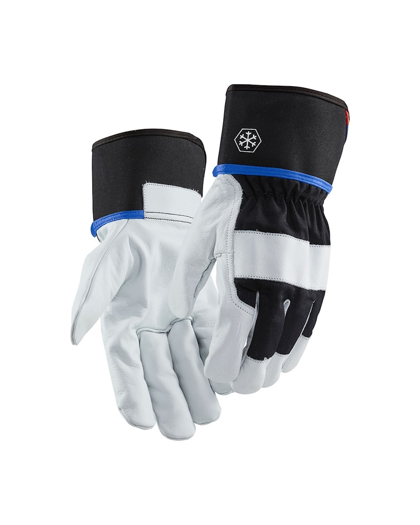 [228839009910.06] 2288 - Gants de travail en cuir doubles avec poignets larges (6/XS)