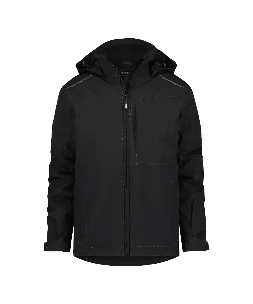 [DA.NORD0100] Nordix stretch winterjas (XS, zwart)