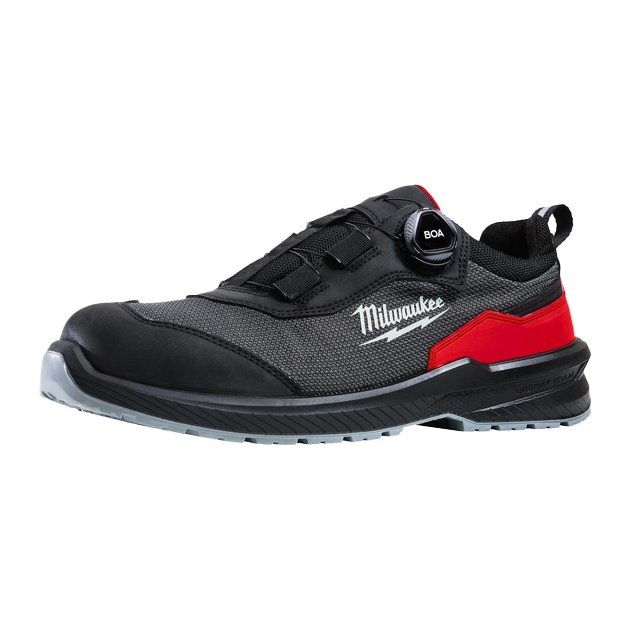 Flextred™ Low Boa S1PS veiligheidsschoenen zwart/grijs