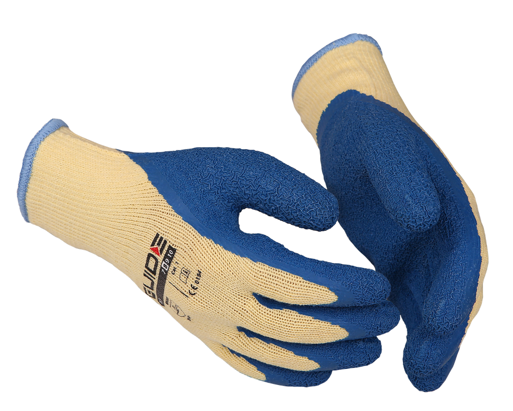 [GU.0155.07] Guide 0155 Latex Werkhandschoenen (6p) (7/S)