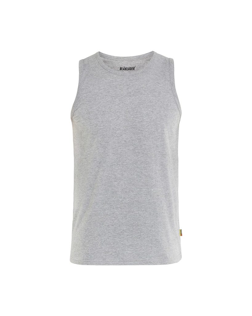 3511-1043 Debardeur Homme Gris Chiné