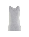 3512-1059 Debardeur Femme Gris Chiné