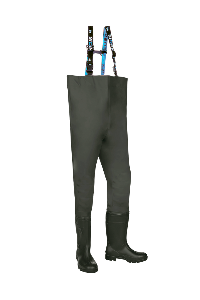 [S.702AA2B17.39] Sioen Falmore 702A pantalon de wading S5 (bottes de sécurité)  (39)