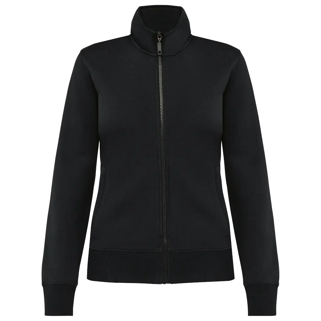 [K.4011.ZW.0] K4011 - Damesjasje Low shrink sweat (XS, zwart)