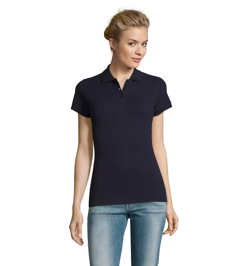 [SO.11347.319.1] 11347 Perfect women polo 180gr (S, 319 french navy)