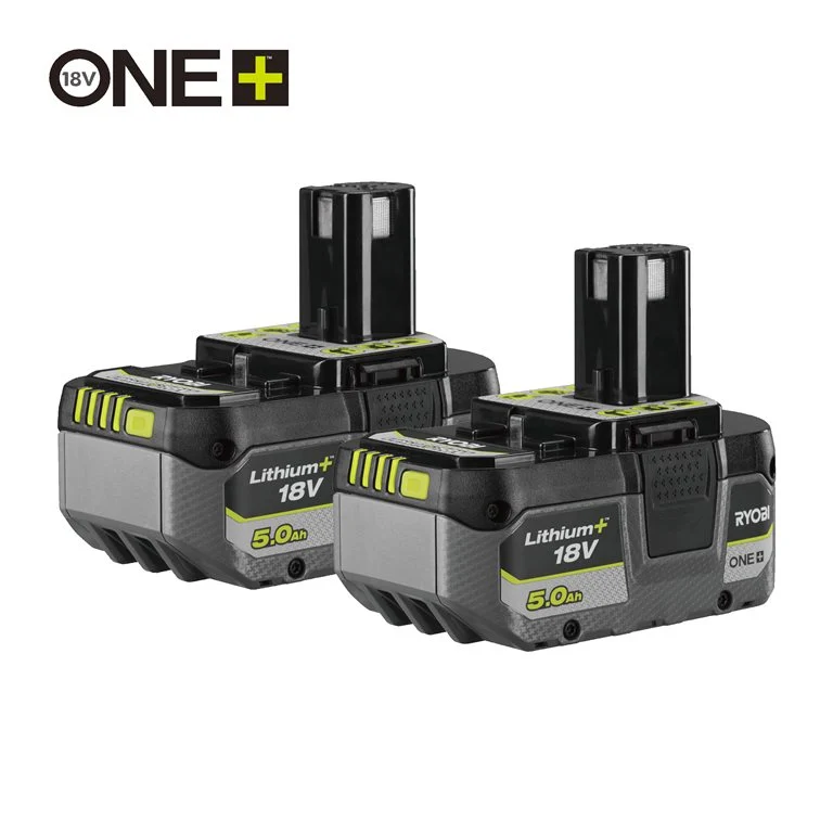 RB1850X2 - ONE+™ 18V 2x 5,0 Ah Lithium+ Accu