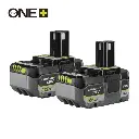 RB1850X2 - ONE+™ 18V 2x 5,0 Ah Lithium+ Accu