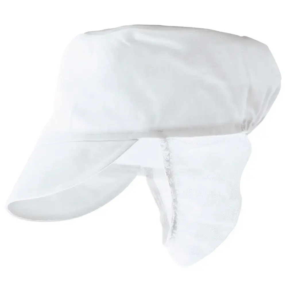 S896 -  Casquette à résille Blanc