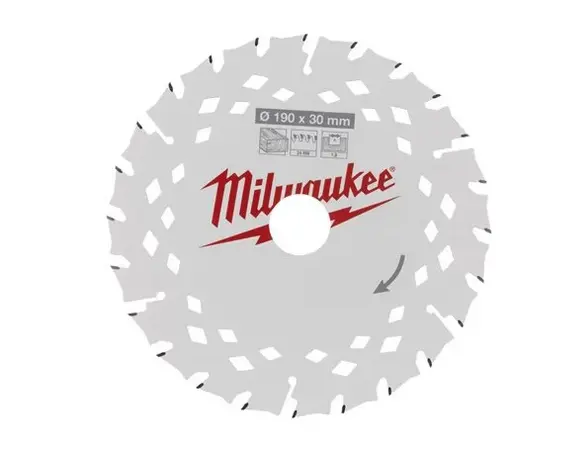 [MI.4932498976] Cirkelzaagblad hout 190 x 30 x 1,8 ATB 2